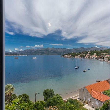 New Apartment With Terrace And Sea View Lopud Exterior foto
