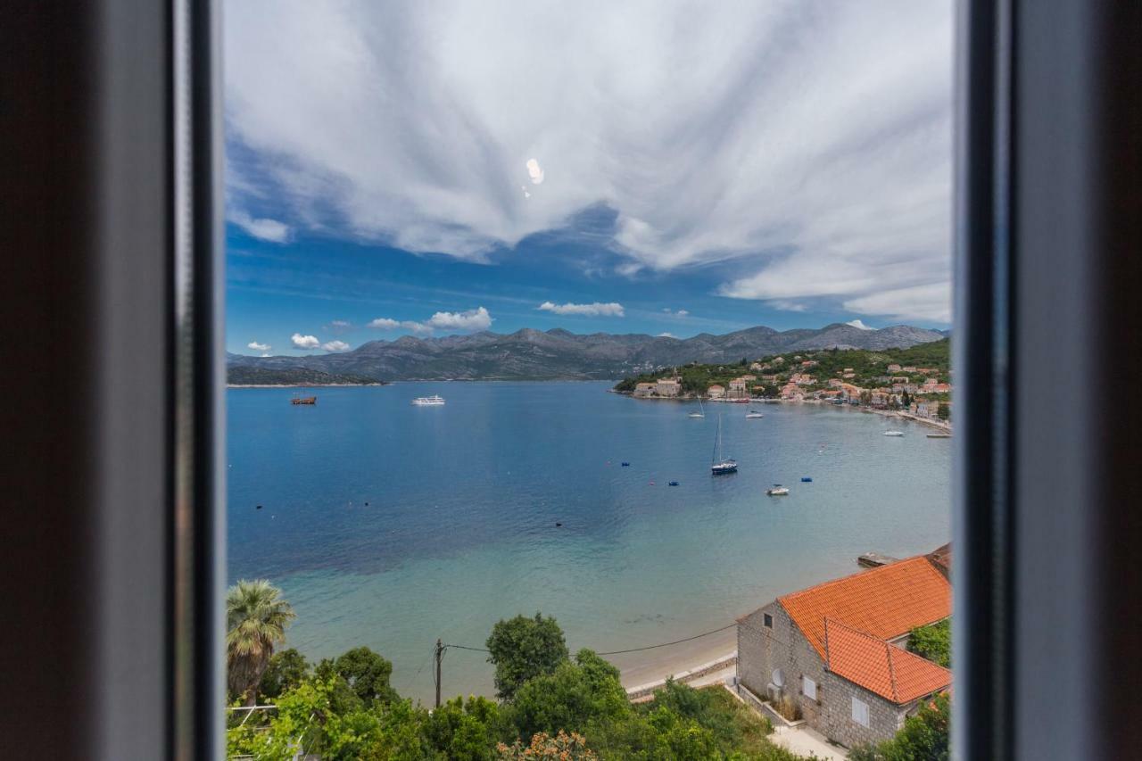 New Apartment With Terrace And Sea View Lopud Exterior foto